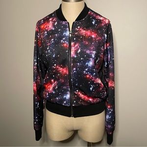 Hot Topic galaxy jacket size S